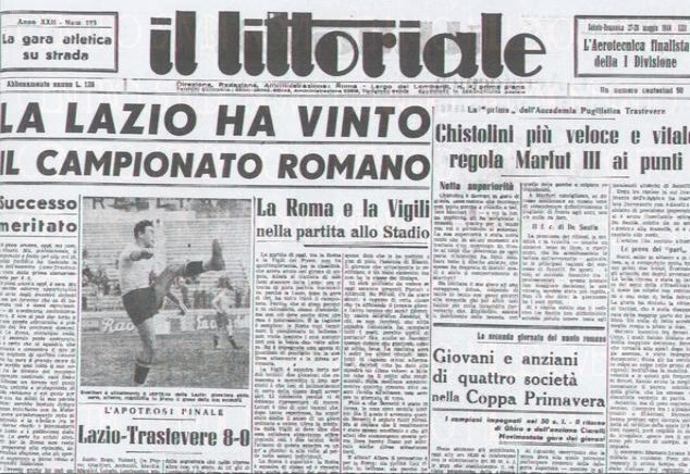 1944.05.27-28 La Lazio vince il Campionato Romano